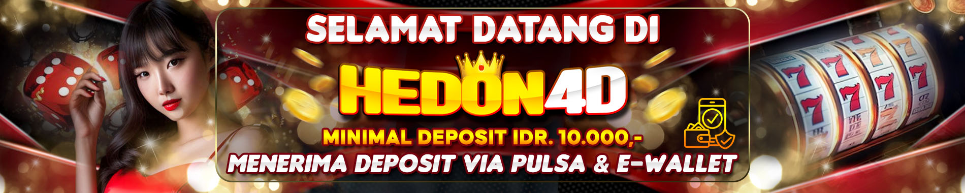 SLIDE 1 HEDON4D - SELAMAT DATANG DI HEDON4D